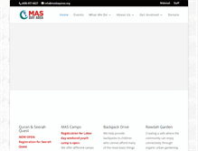 Tablet Screenshot of masbayarea.org